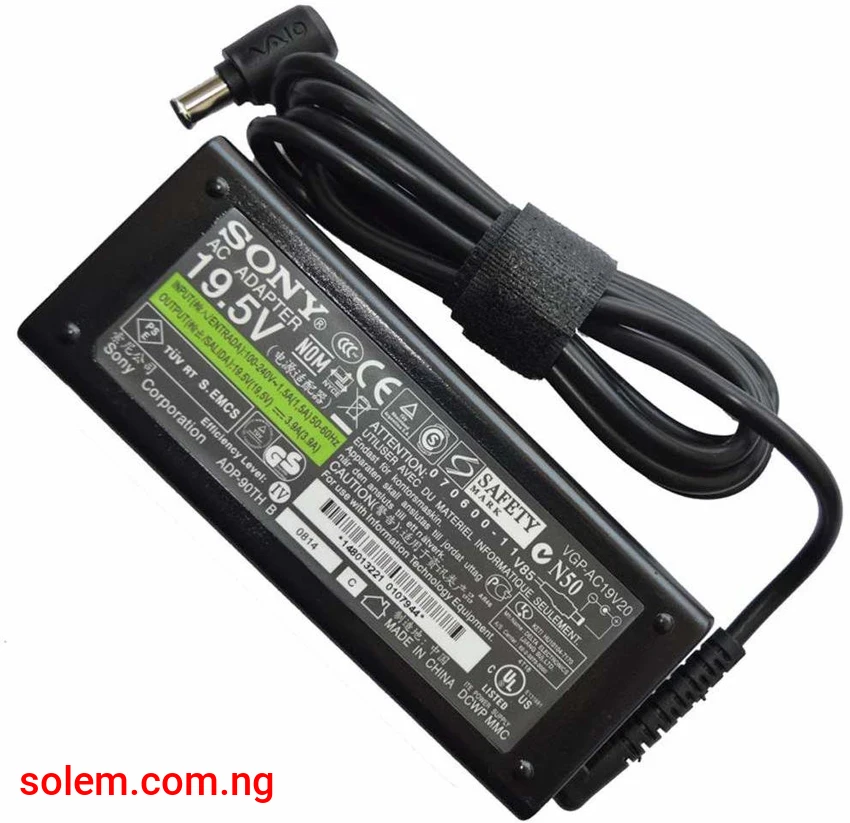Original Sony Charger AC Adapter for 19.5V 6.2Amp Sony